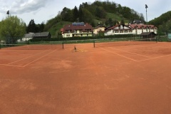 Tennis courts